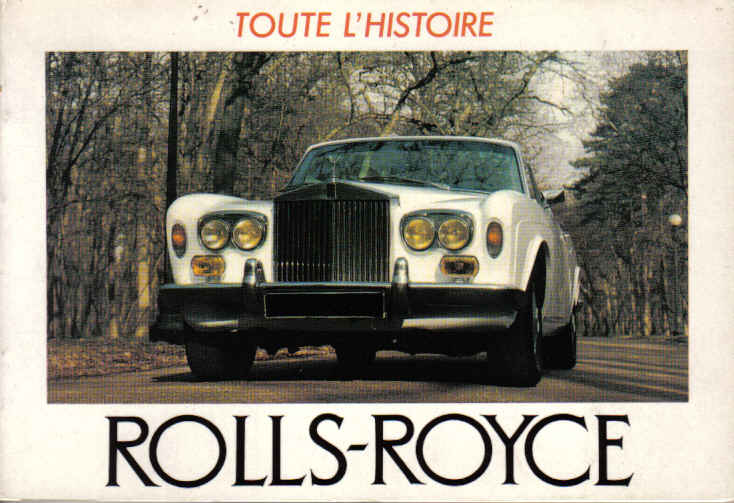 rolls-royce histoire livre